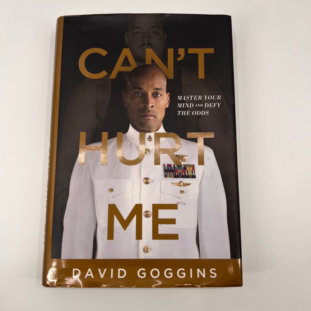 Can't Hurt Me Master Your Mind and‎ Defy the Odds David Goggins Hardcover Book